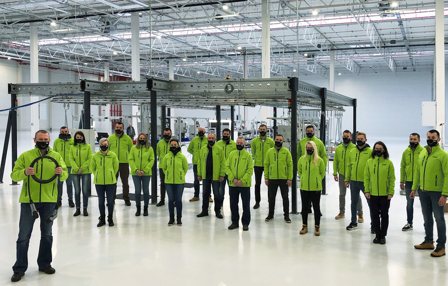 Completed in record time: Phoenix Contact E-Mobility starts production at its new location in Rzeszów, Poland